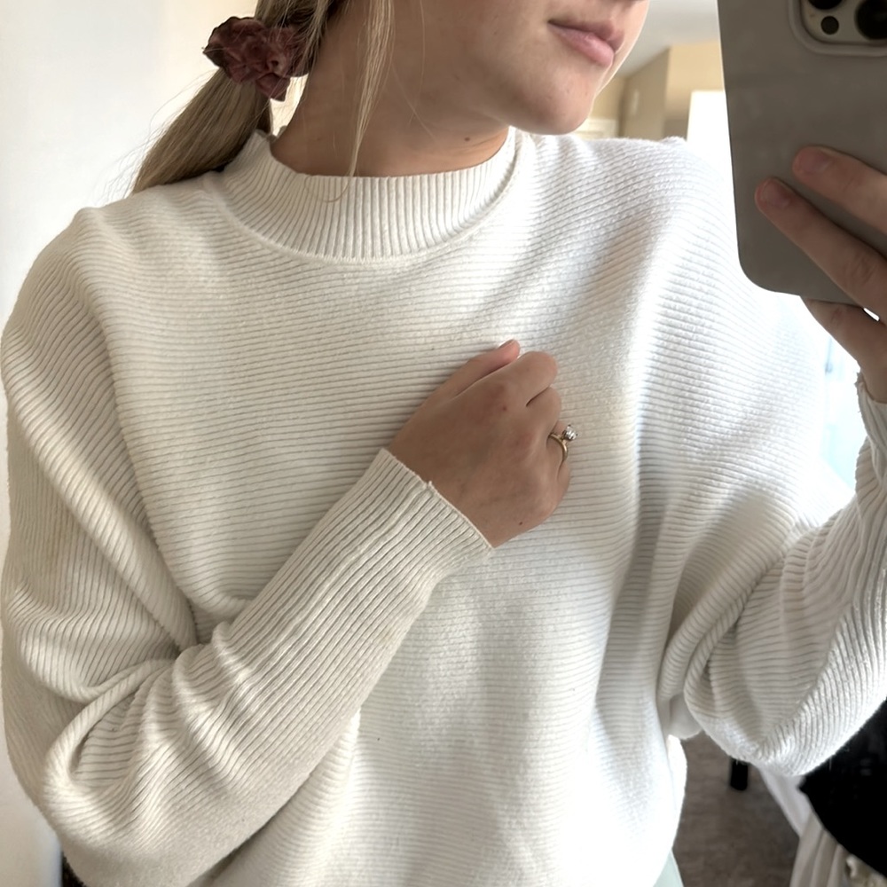 White sweater